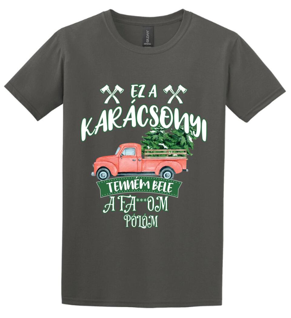 Ez a karácsonyi tenném bele fabefaragó póló