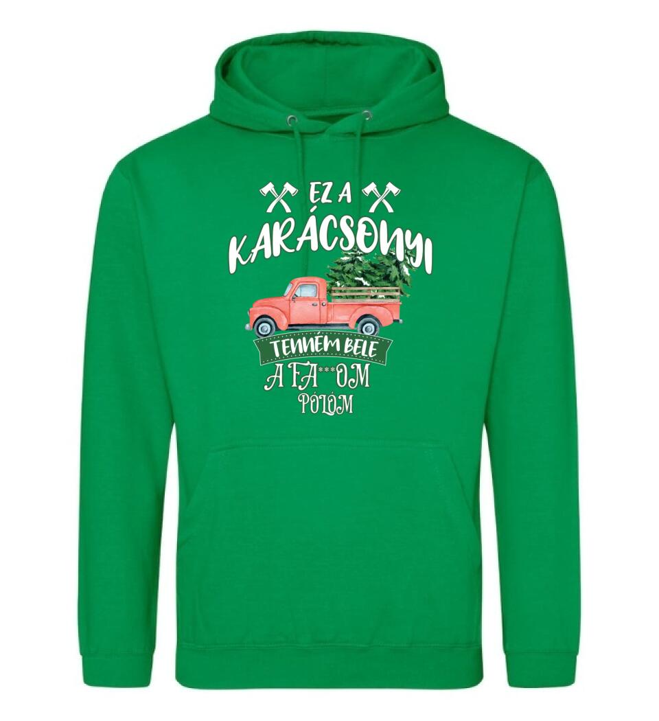 Ez a karácsonyi tenném bele fabefaragó póló