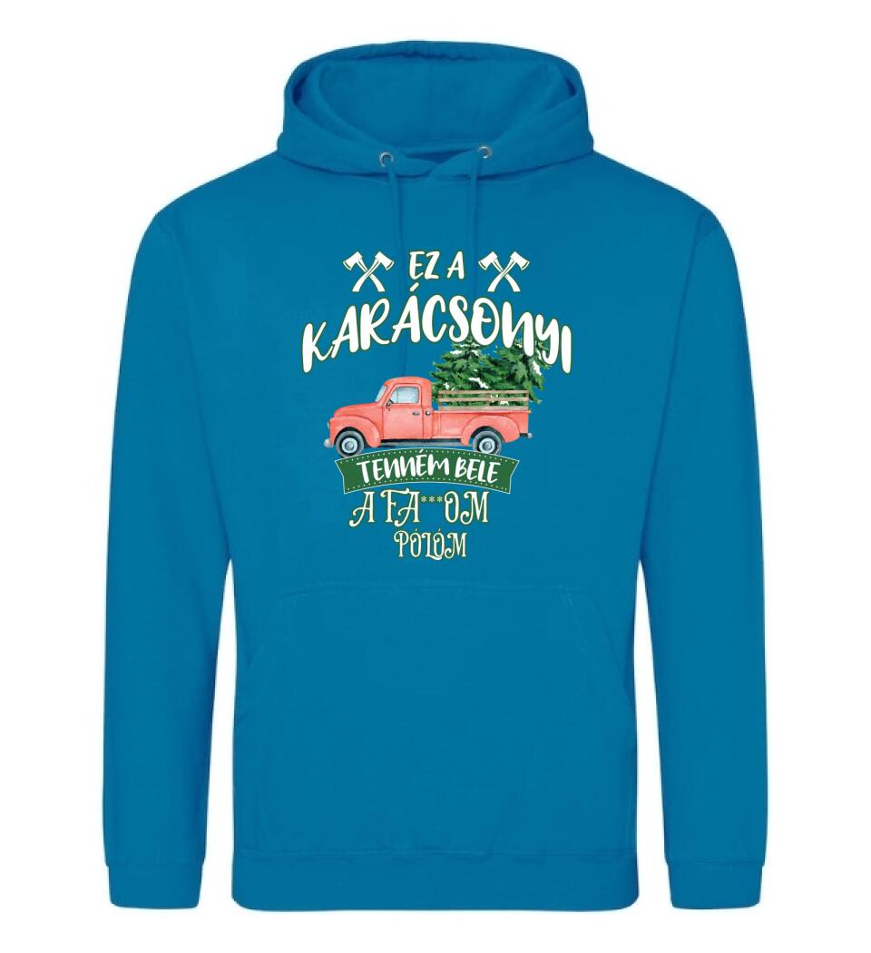 Ez a karácsonyi tenném bele fabefaragó póló