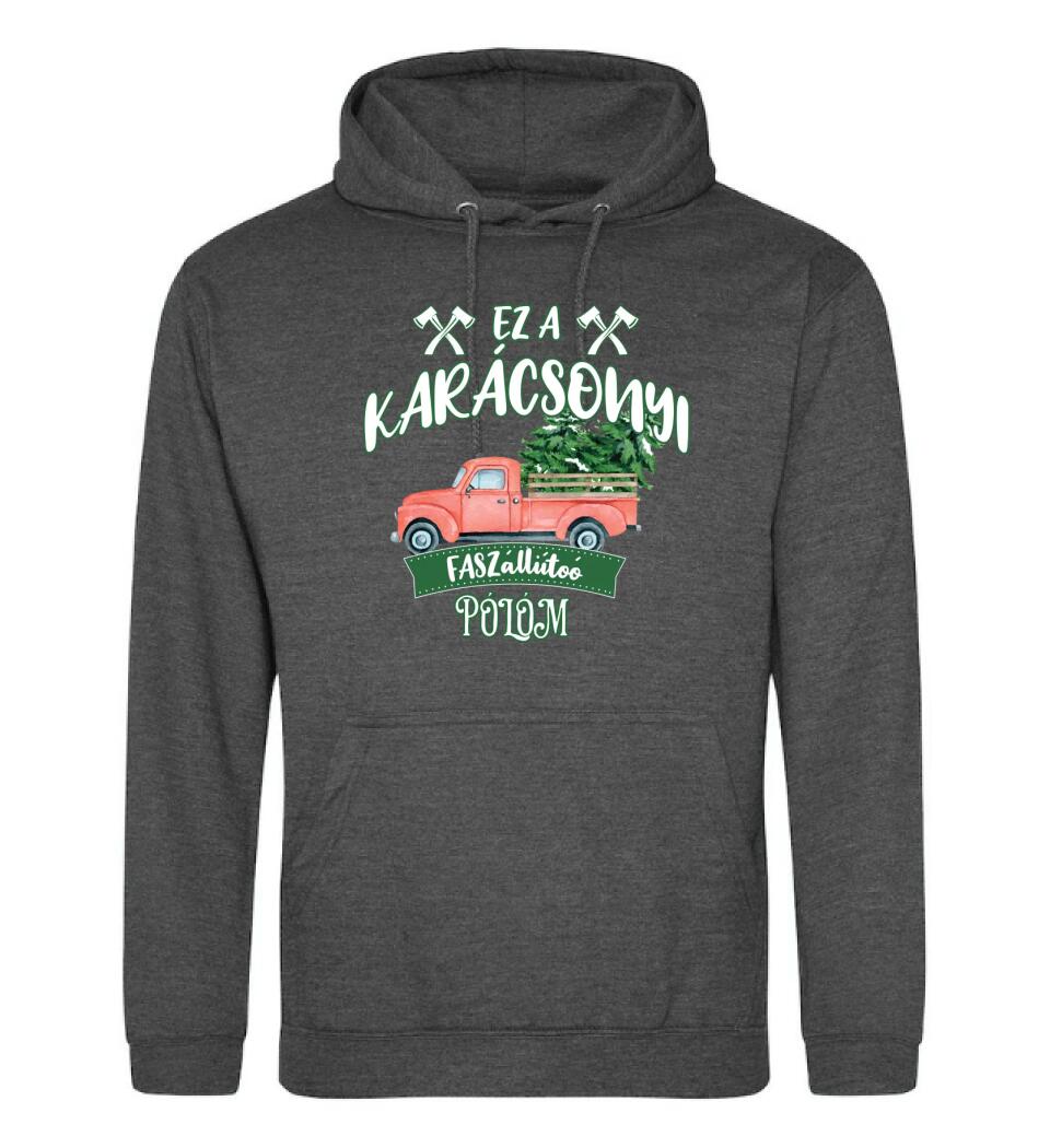Ez a karácsonyi faszállító pólóm