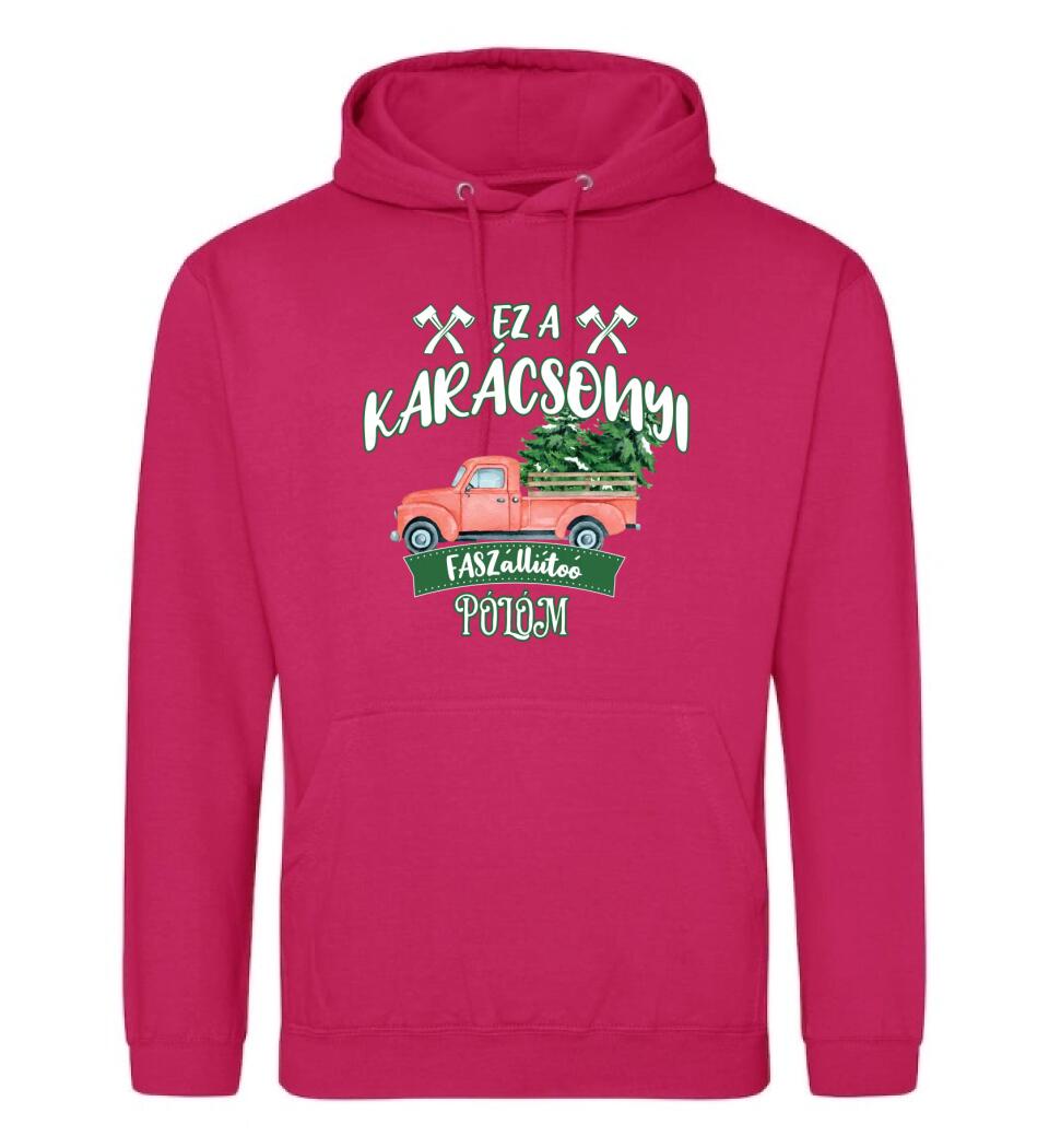 Ez a karácsonyi faszállító pólóm