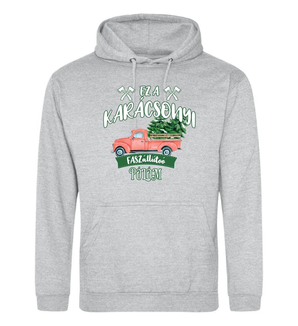 Ez a karácsonyi faszállító pólóm