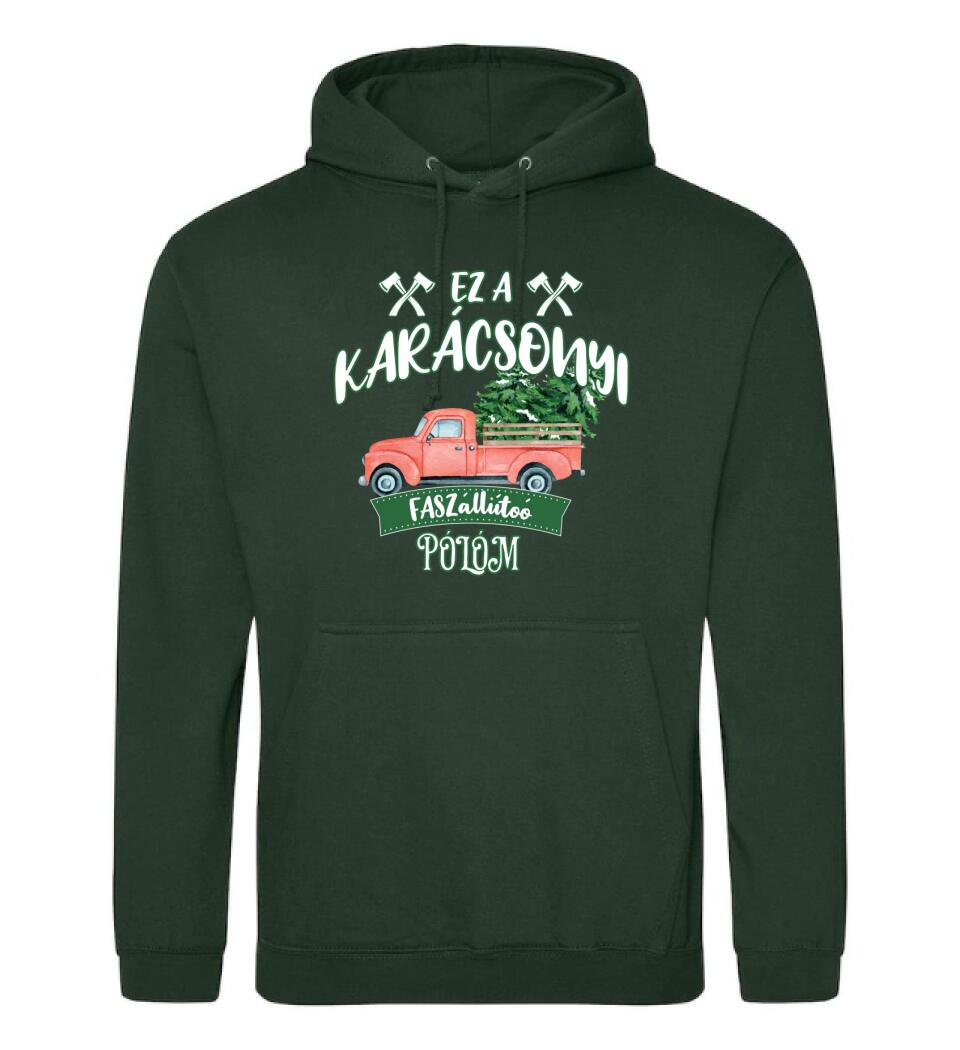 Ez a karácsonyi faszállító pólóm