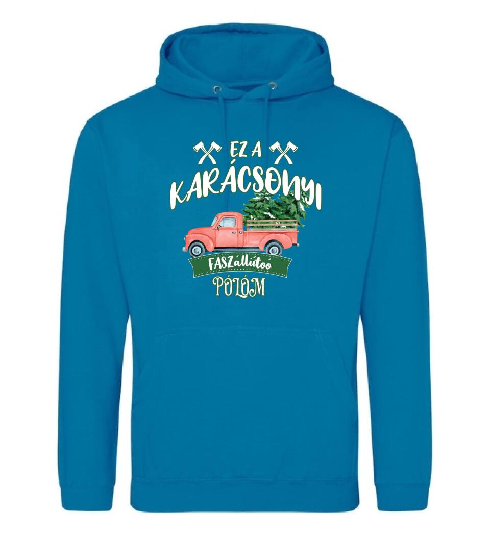 Ez a karácsonyi faszállító pólóm