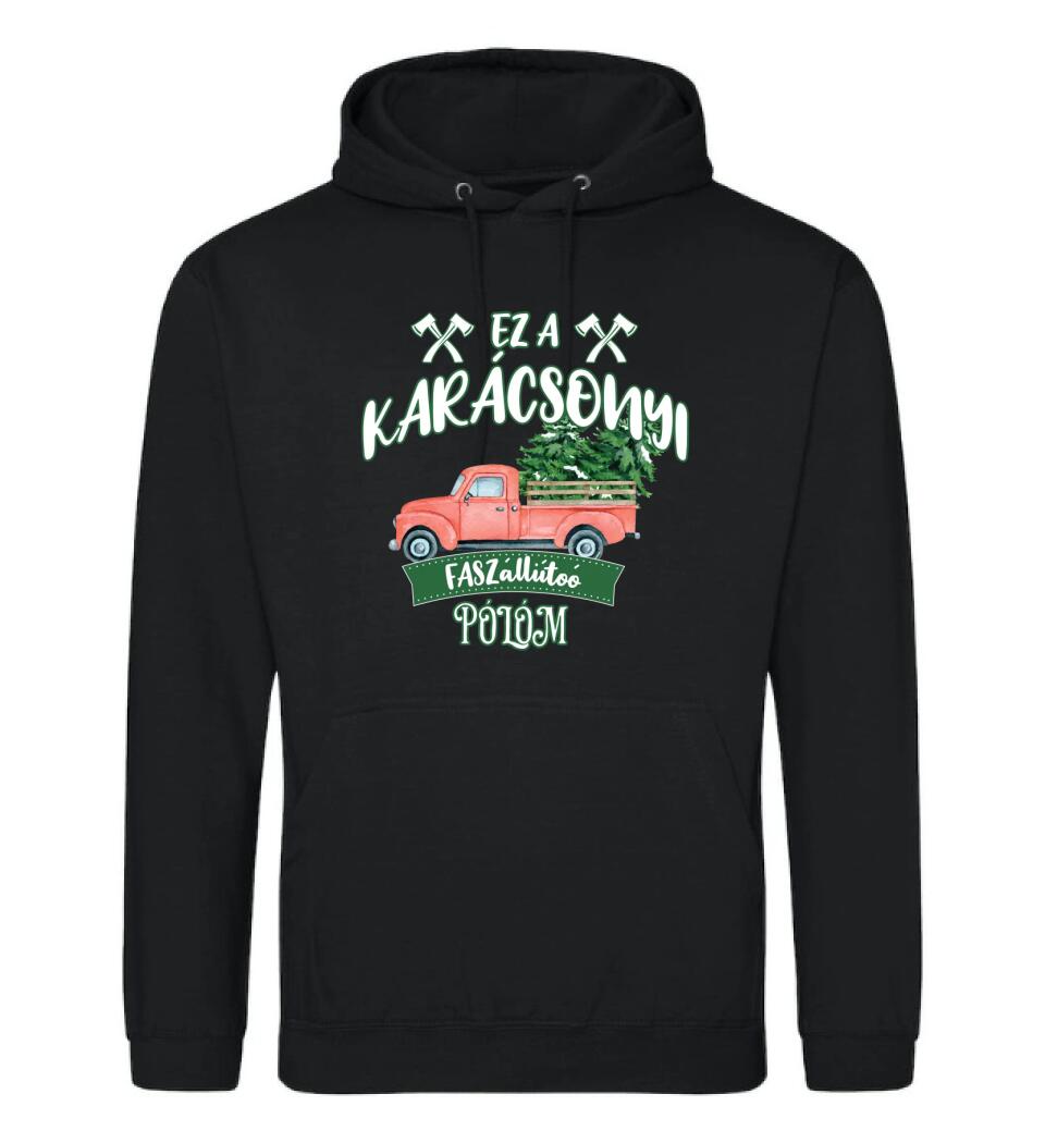 Ez a karácsonyi faszállító pólóm