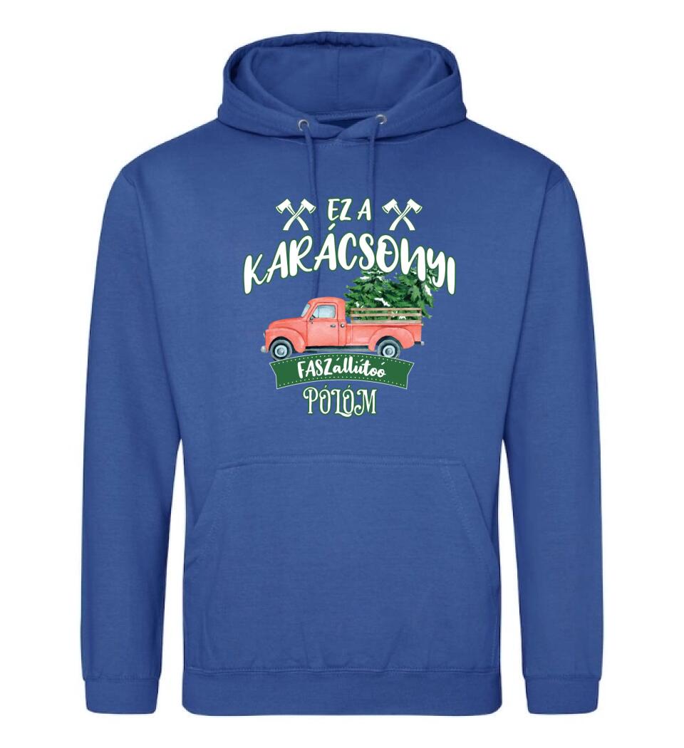 Ez a karácsonyi faszállító pólóm