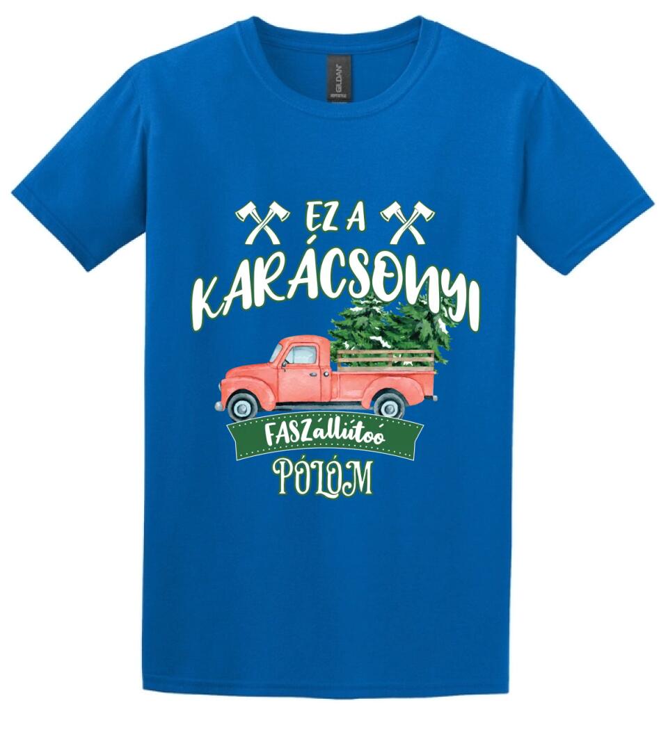 Ez a karácsonyi faszállító pólóm