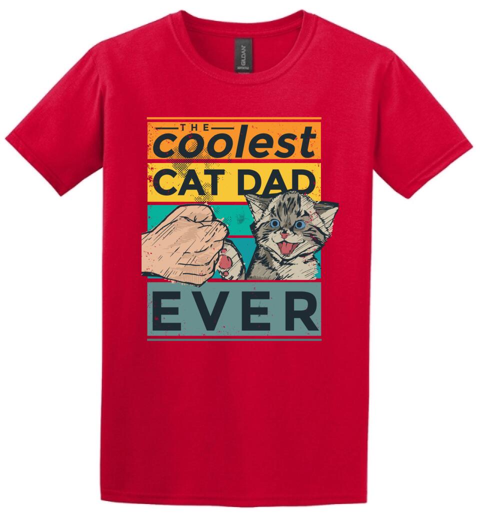 Coolest Cat Dad - cicás