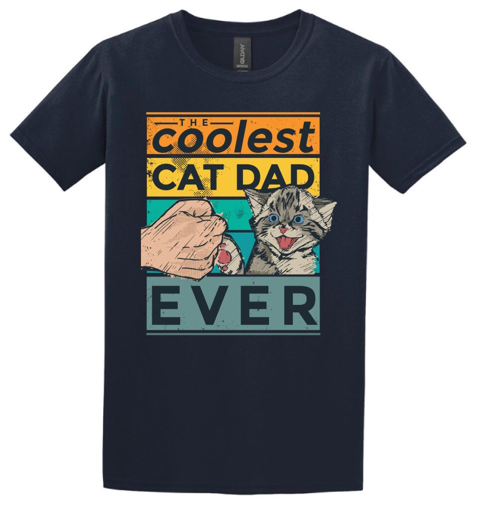 Coolest Cat Dad - cicás