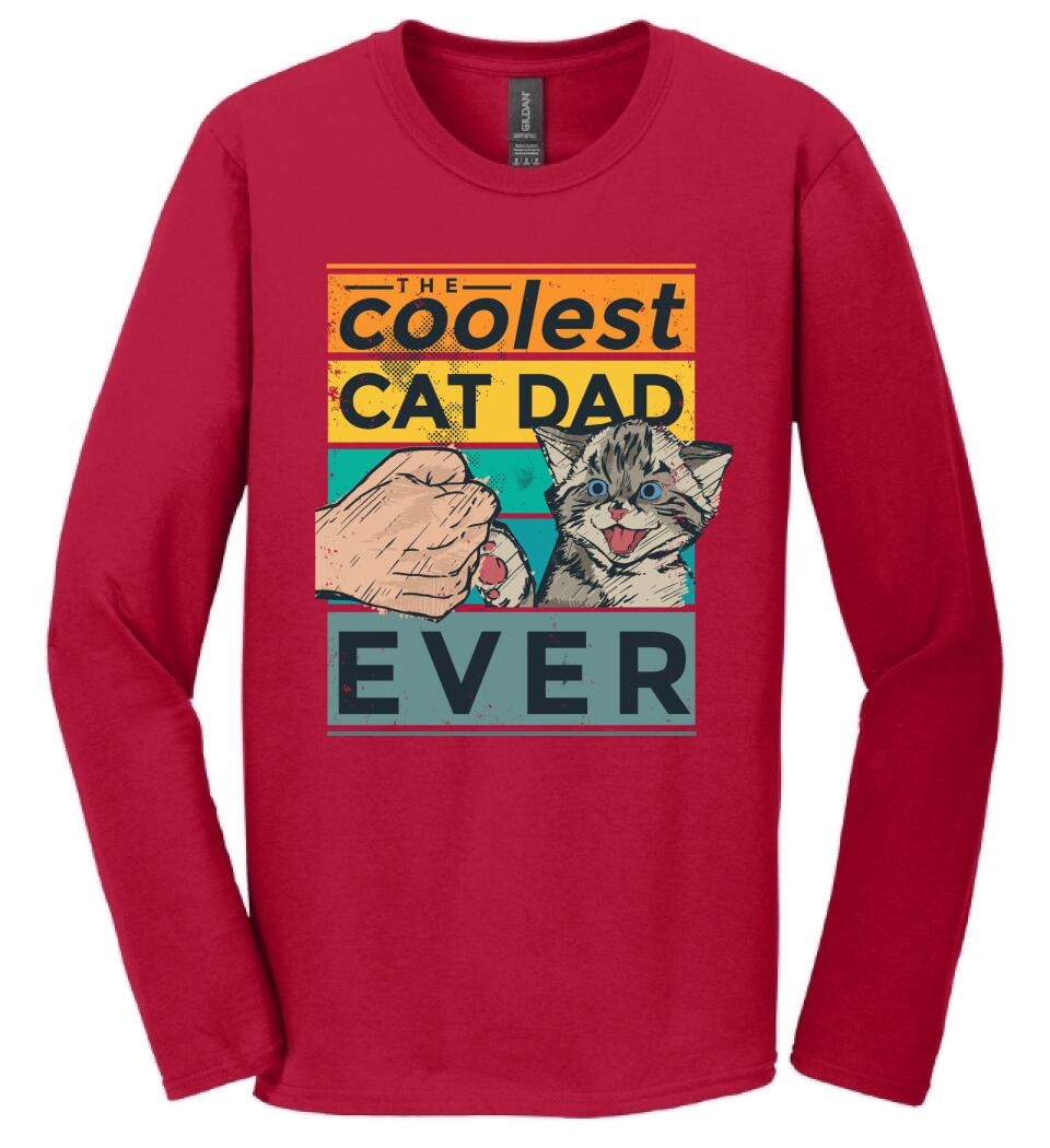Coolest Cat Dad - cicás
