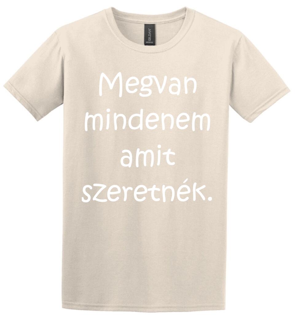 Megvan mindenem Páros Póló