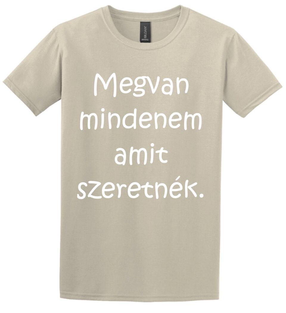 Megvan mindenem Páros Póló