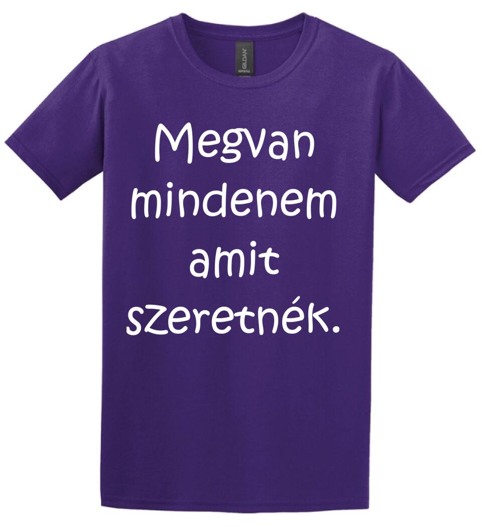 Megvan mindenem Páros Póló