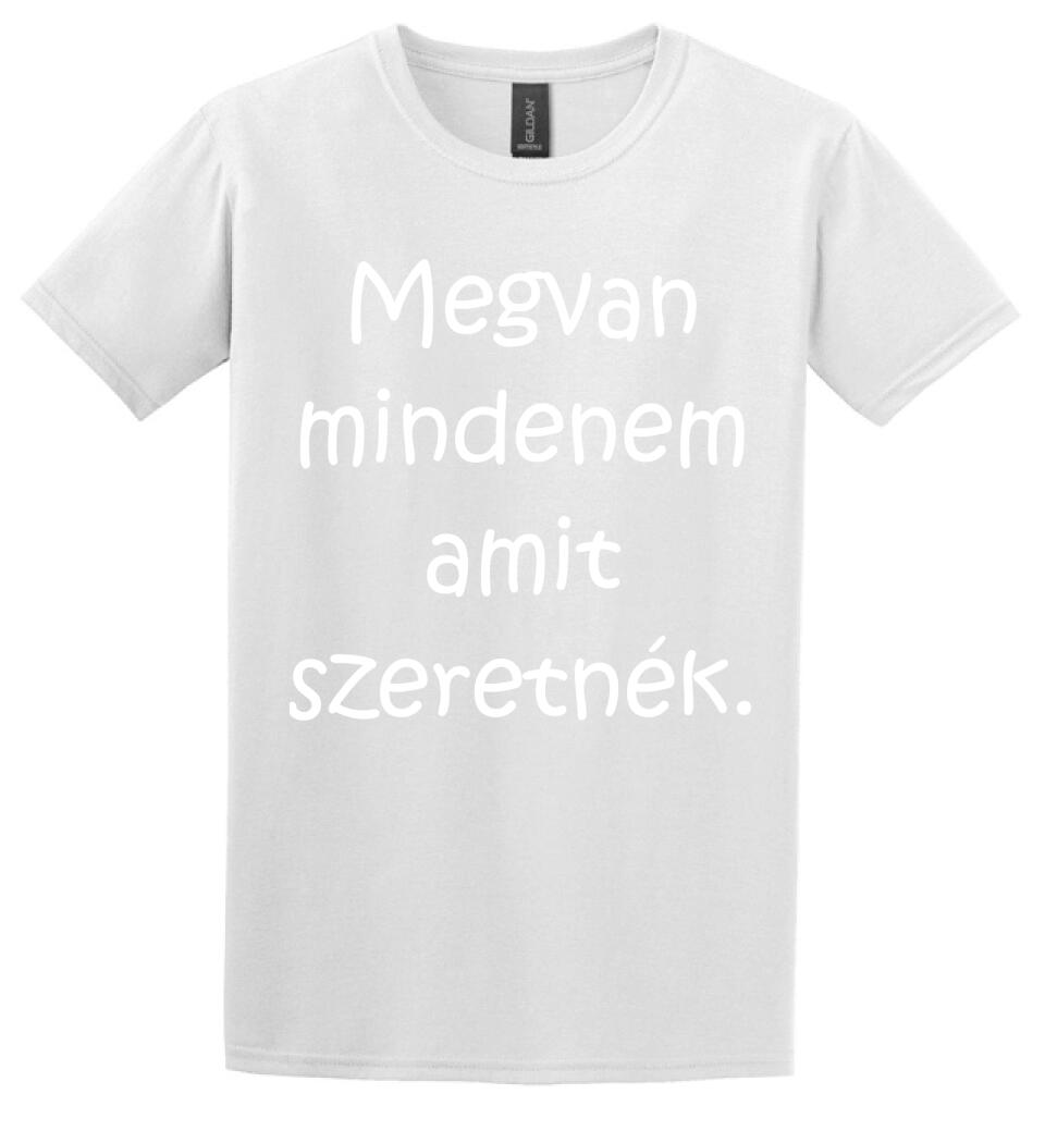 Megvan mindenem Páros Póló