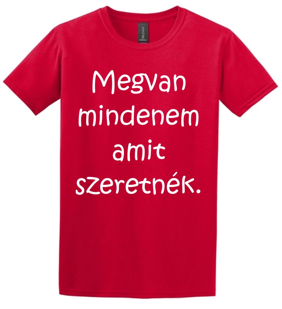 Megvan mindenem Páros Póló