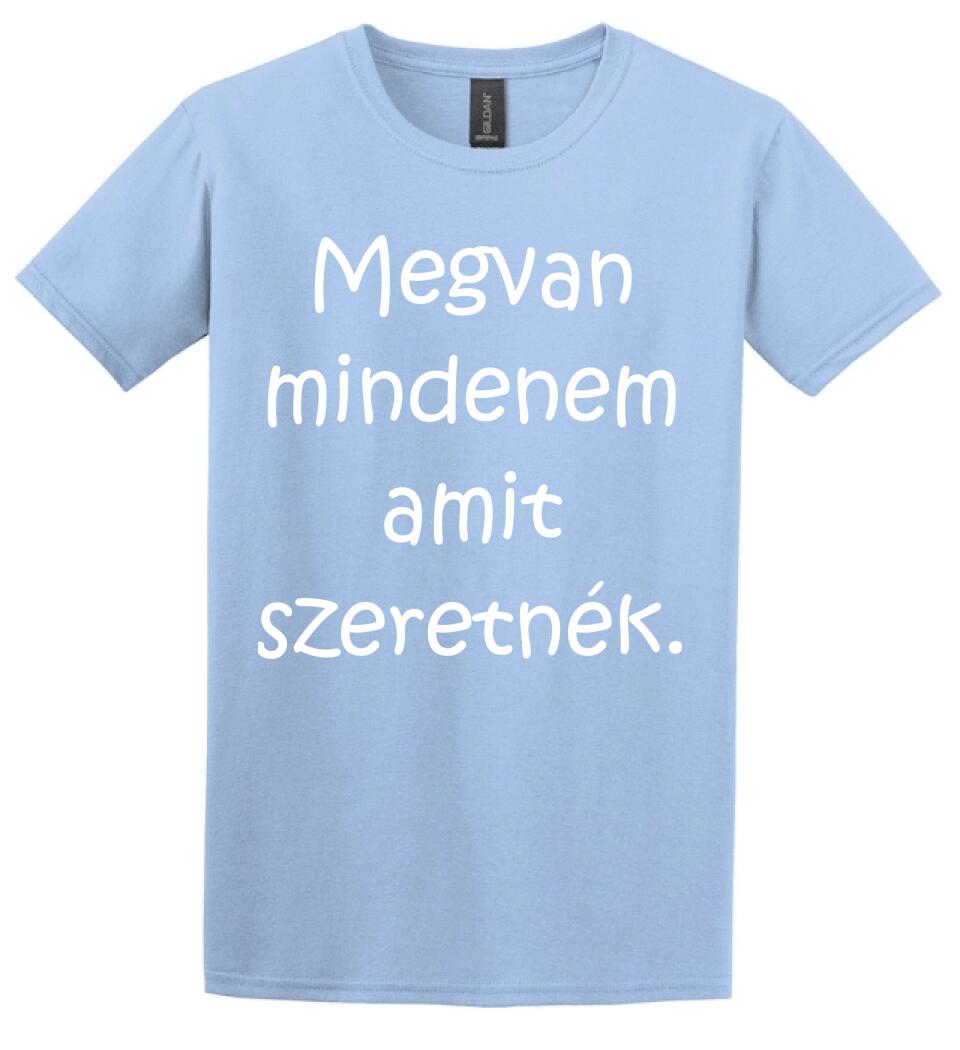 Megvan mindenem Páros Póló