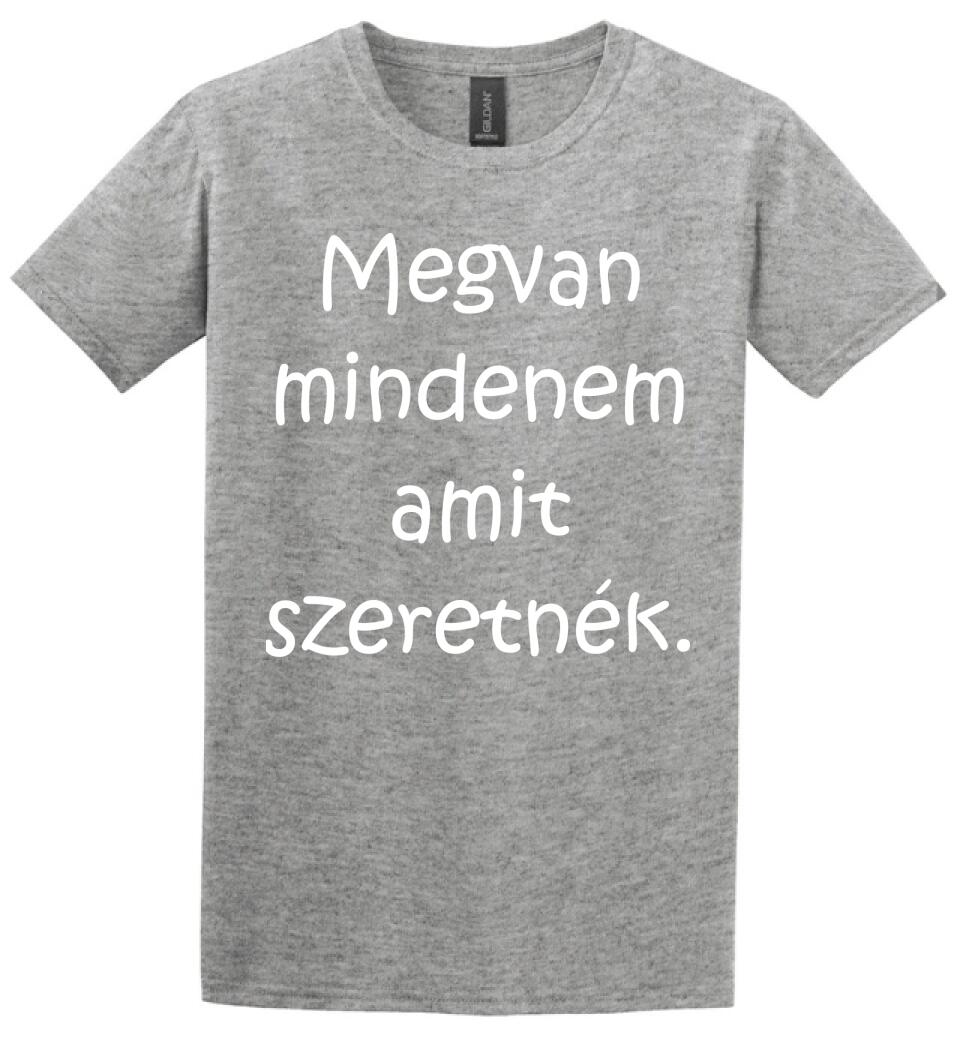 Megvan mindenem Páros Póló