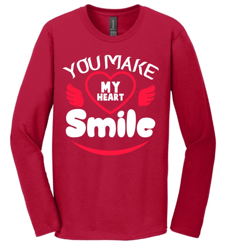 You make my heart smile póló