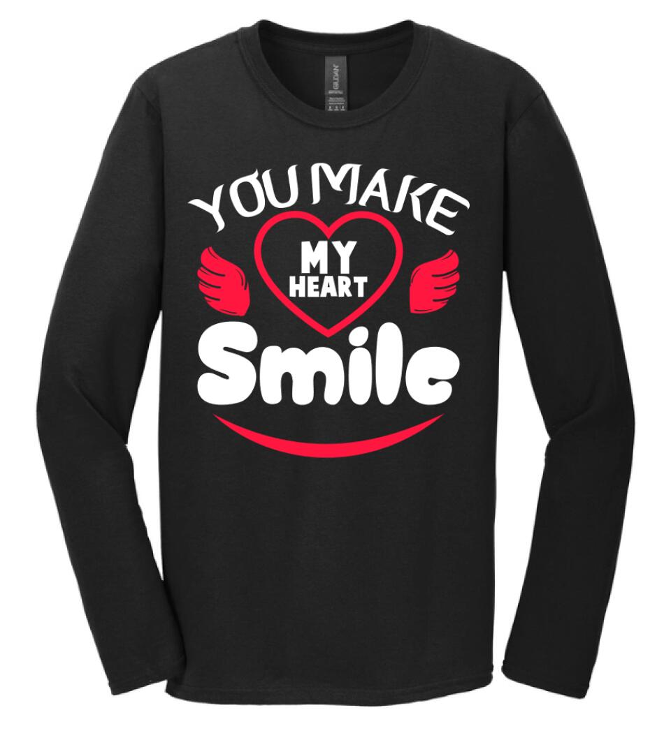 You make my heart smile póló