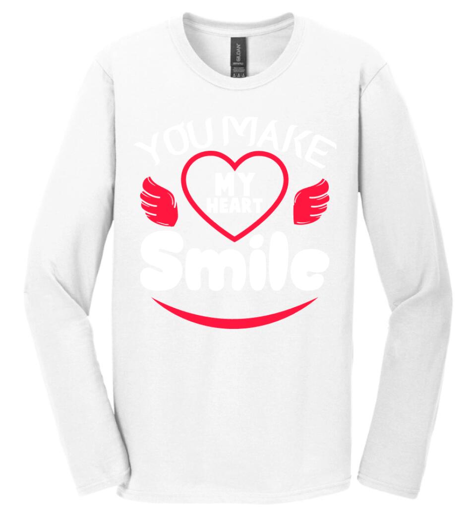 You make my heart smile póló