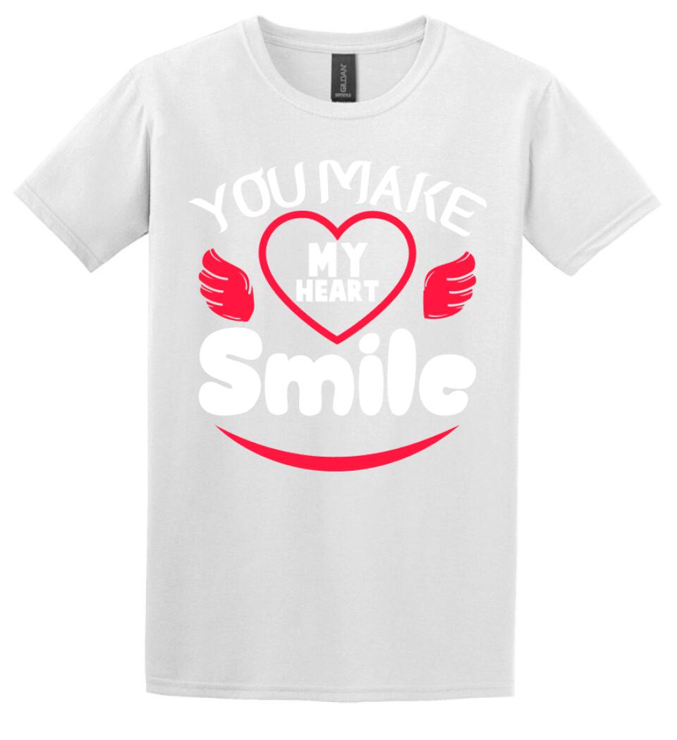 You make my heart smile póló