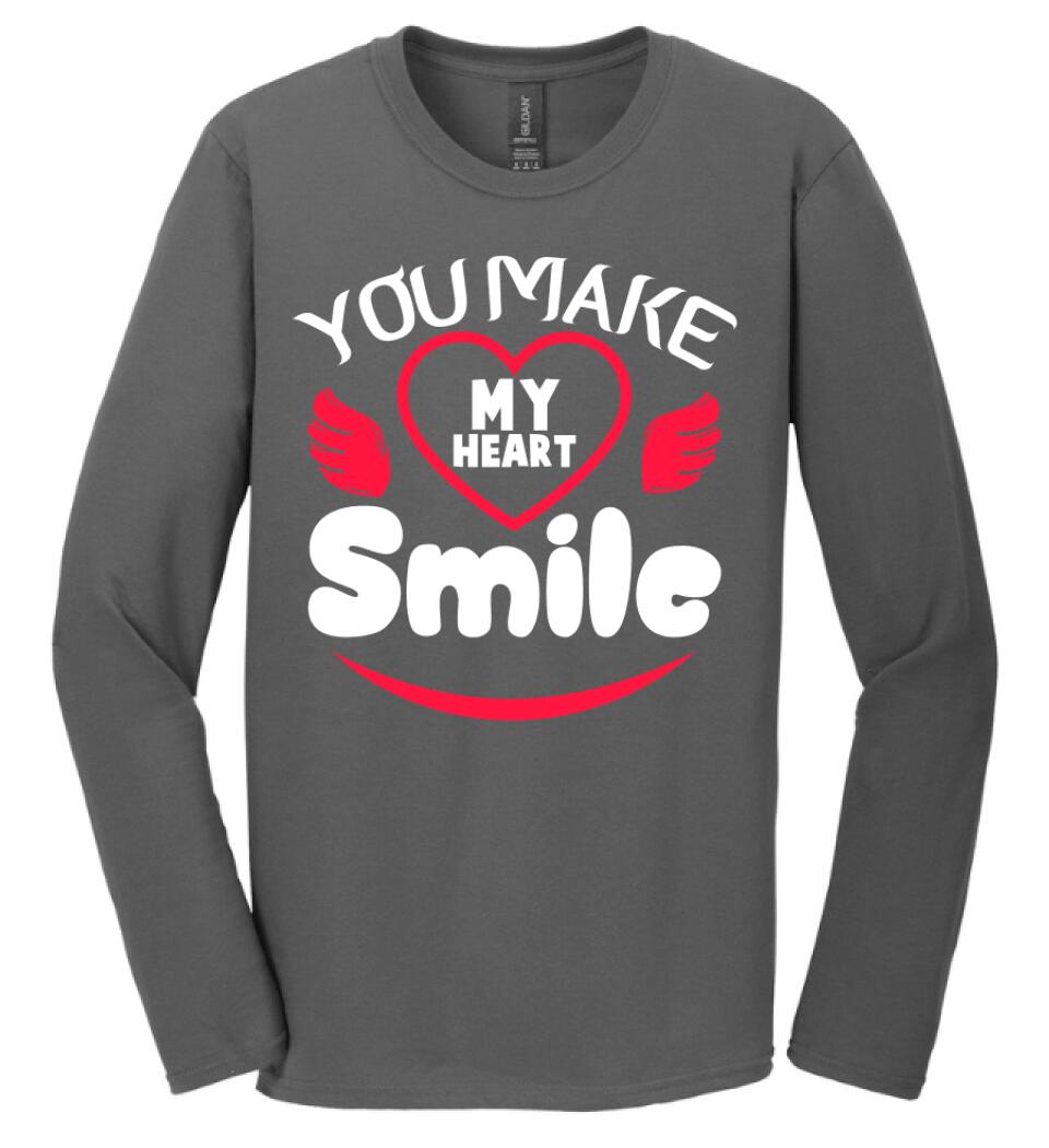 You make my heart smile póló
