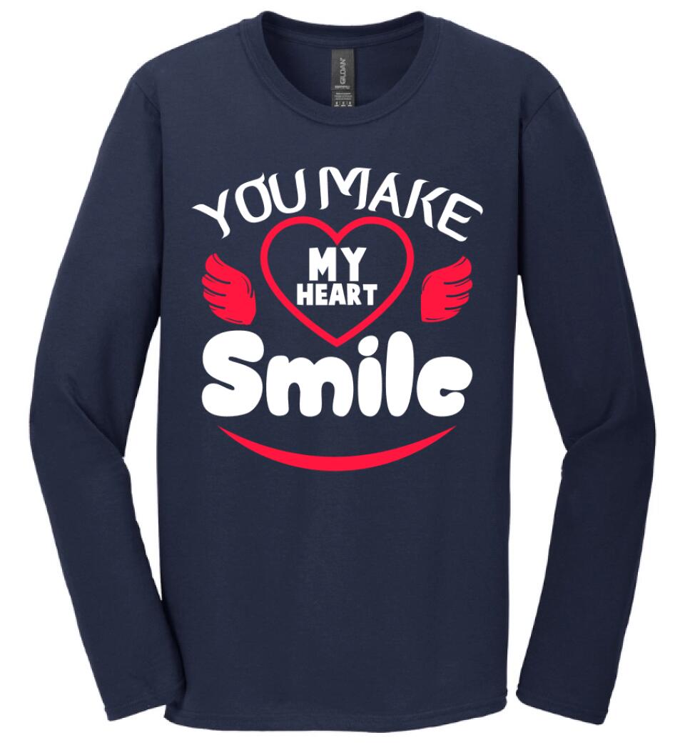 You make my heart smile póló