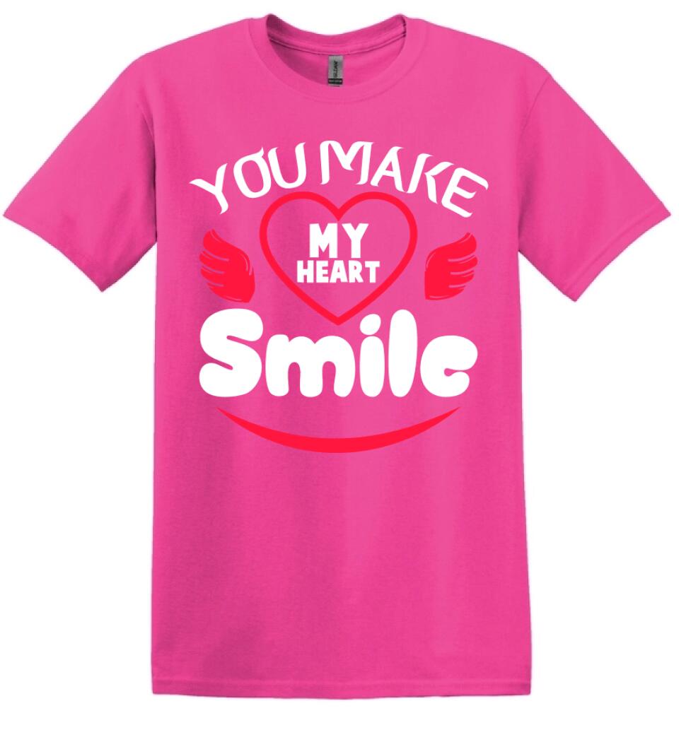 You make my heart smile póló