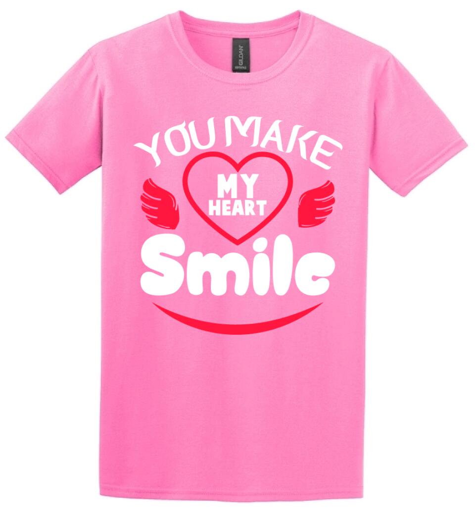 You make my heart smile póló