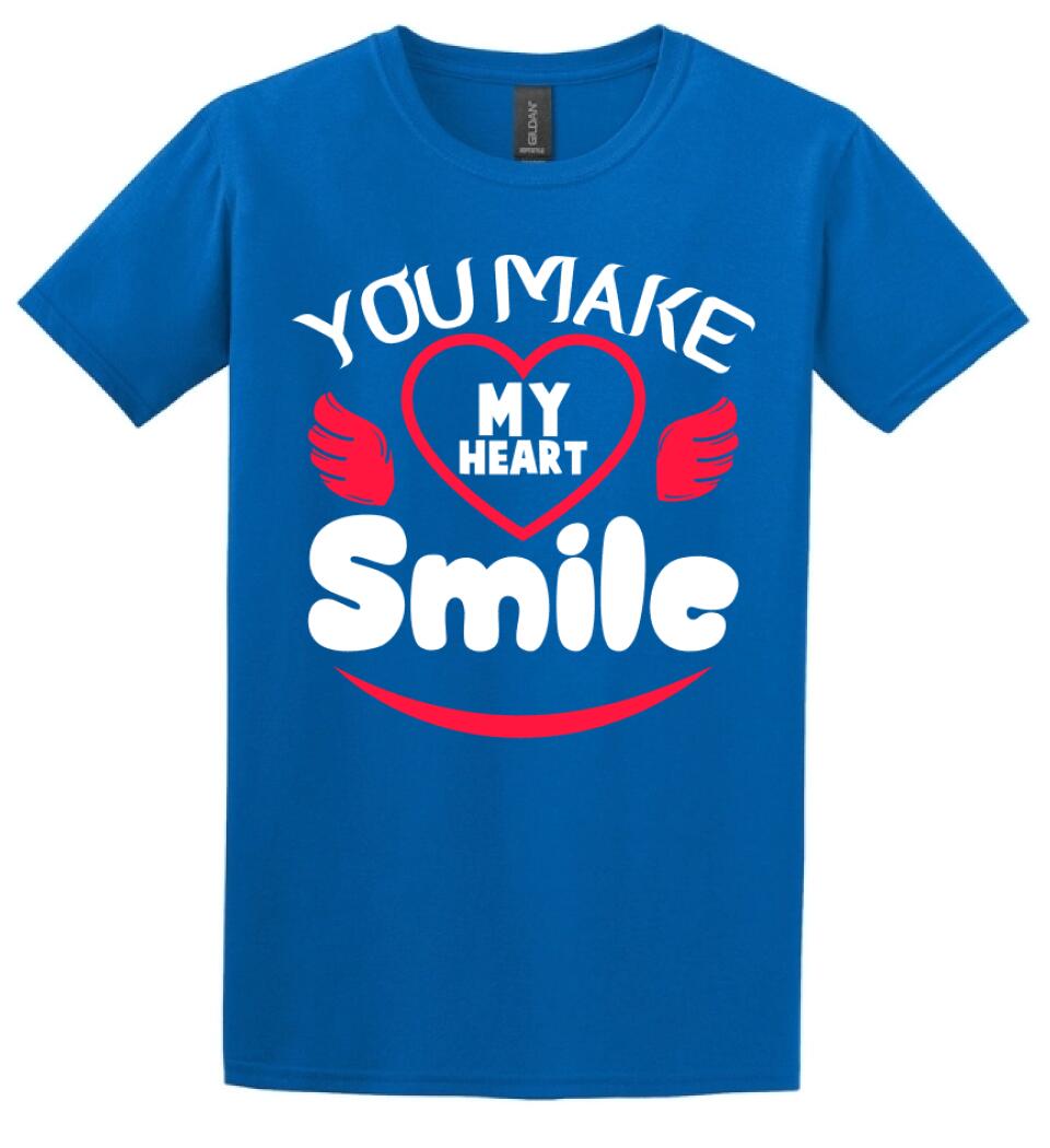 You make my heart smile póló