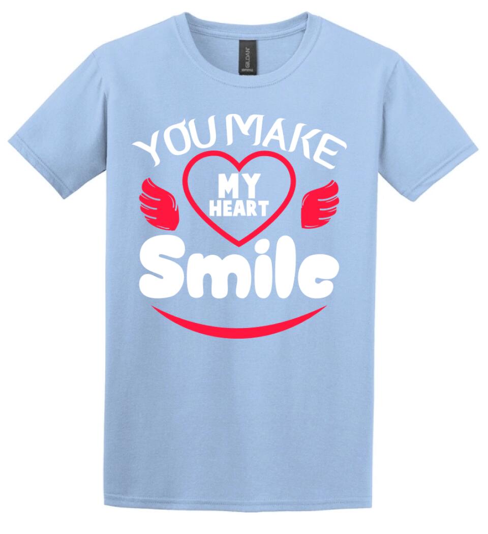 You make my heart smile póló