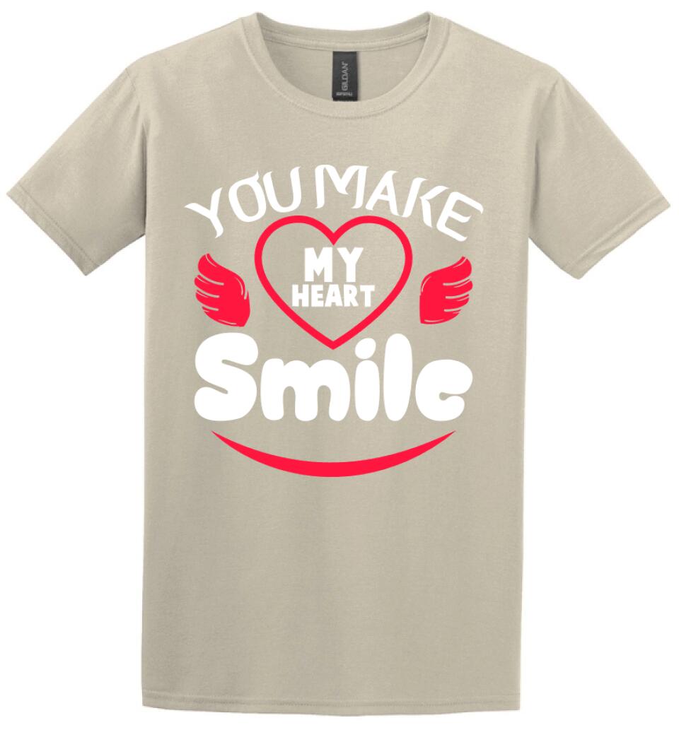 You make my heart smile póló