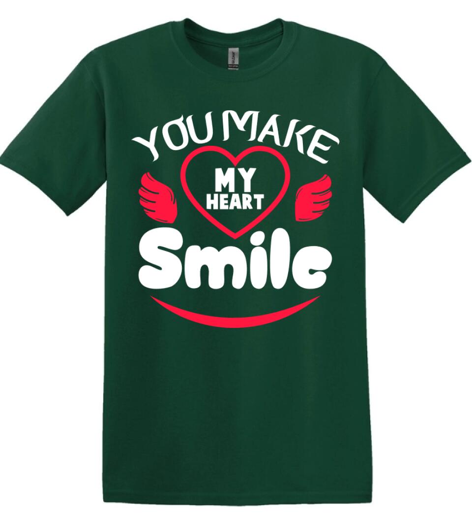 You make my heart smile póló
