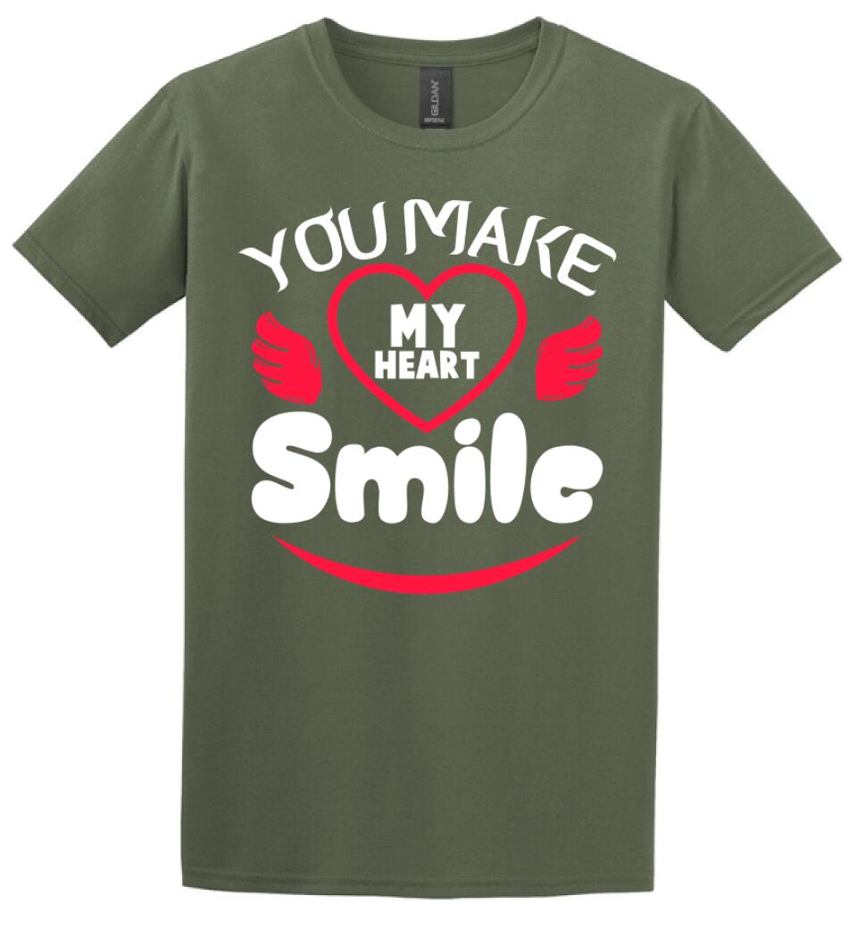 You make my heart smile póló
