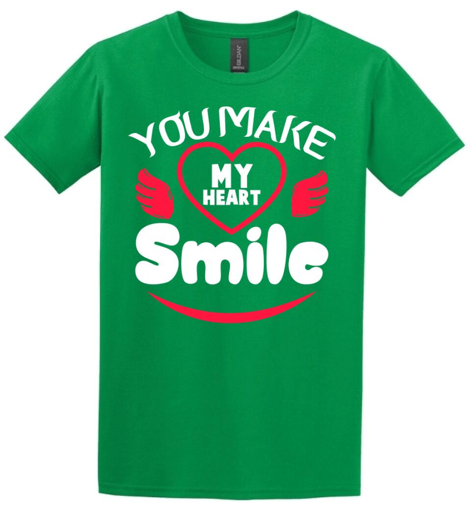 You make my heart smile póló