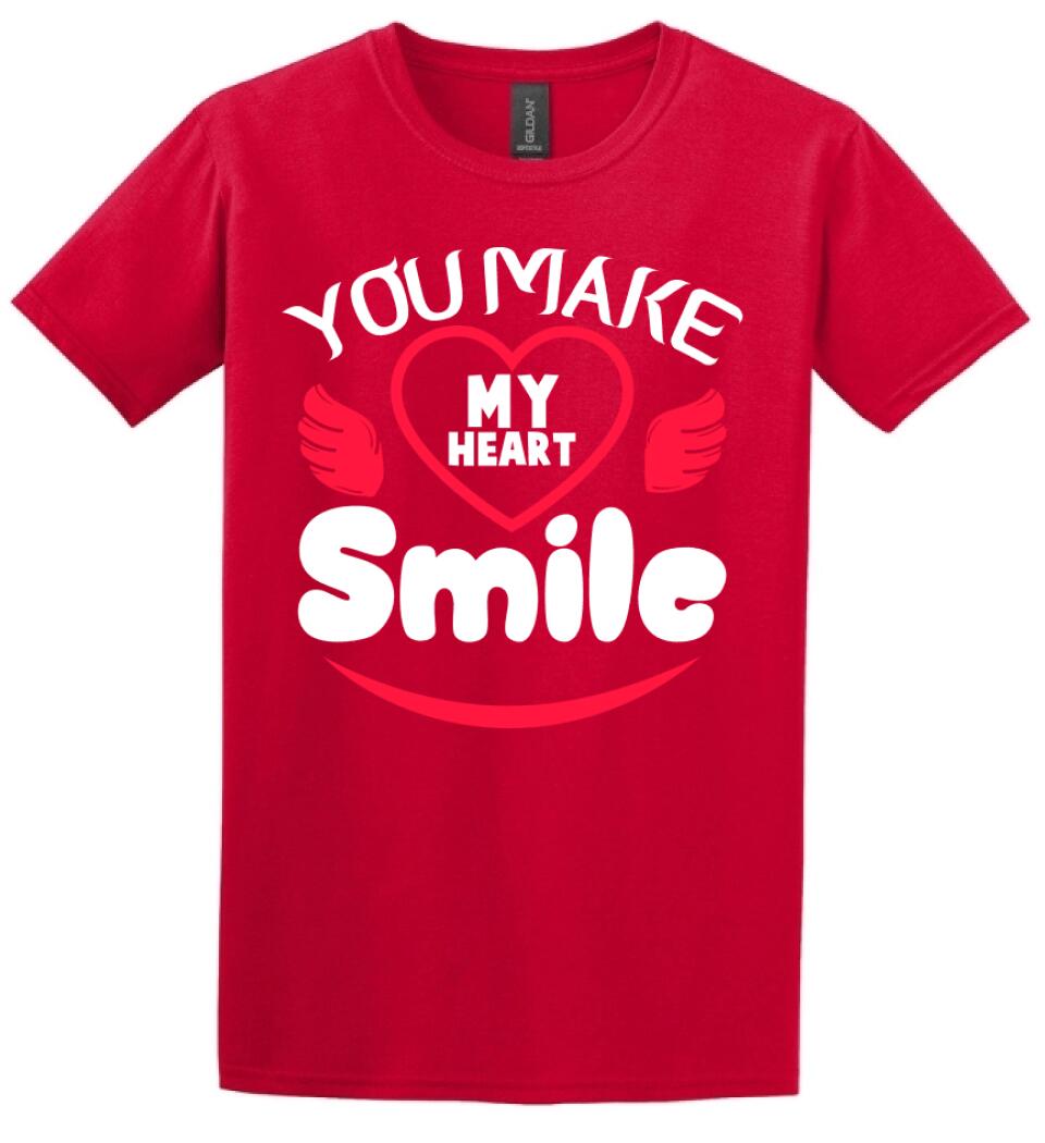 You make my heart smile póló