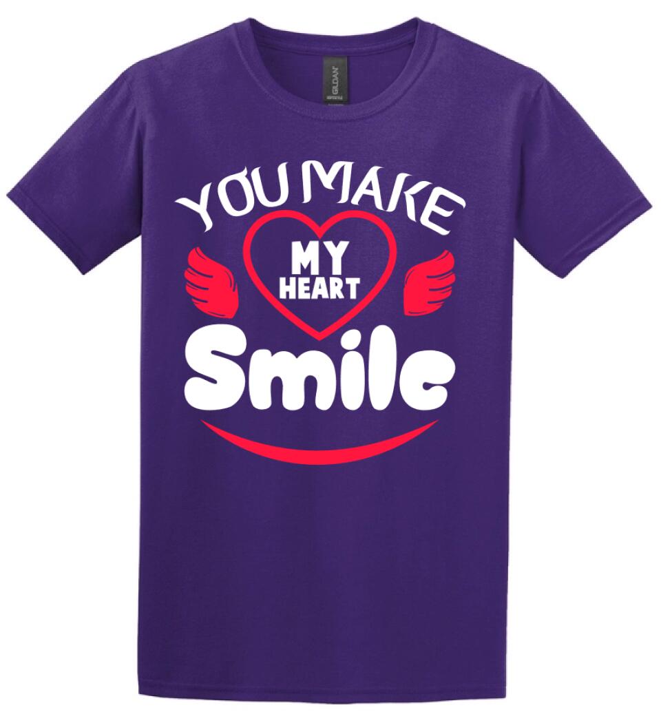 You make my heart smile póló