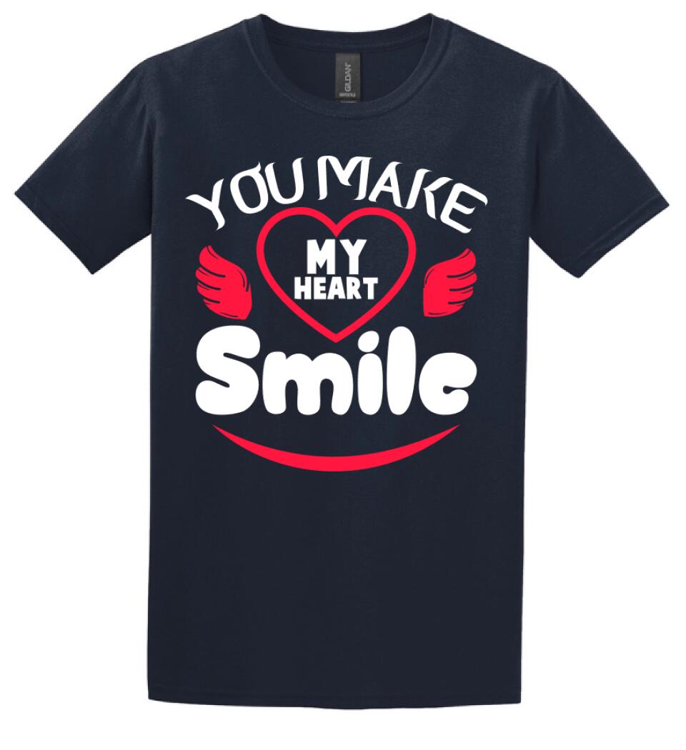 You make my heart smile póló