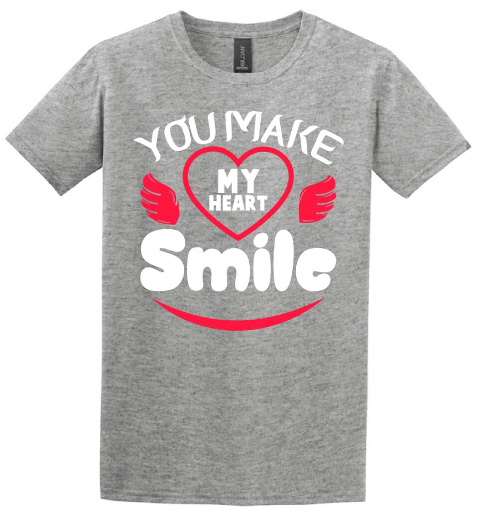 You make my heart smile póló