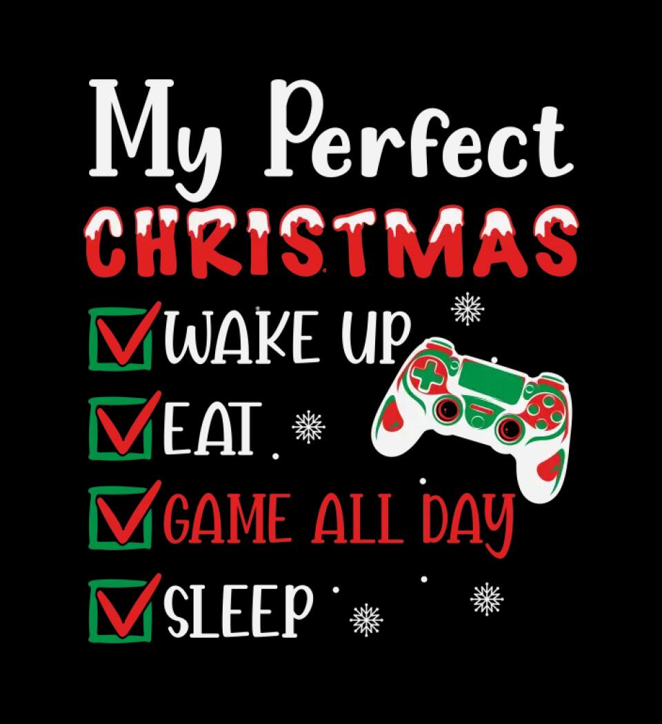 My perfect xmas gamer day