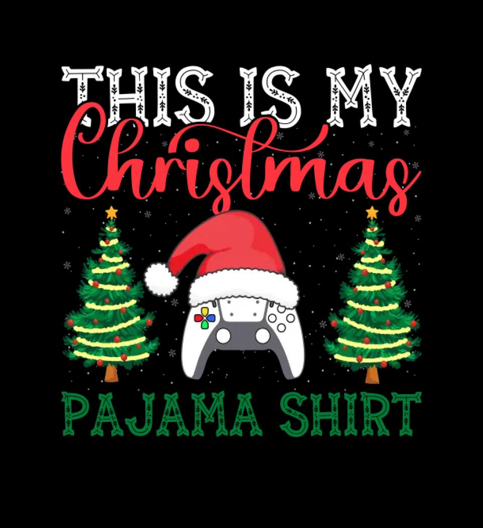 Christmass karácsonyi gamer pizsi