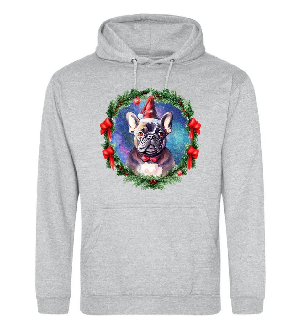 karácsonyi francia buldog