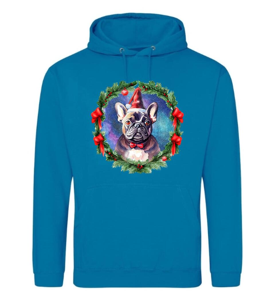 karácsonyi francia buldog