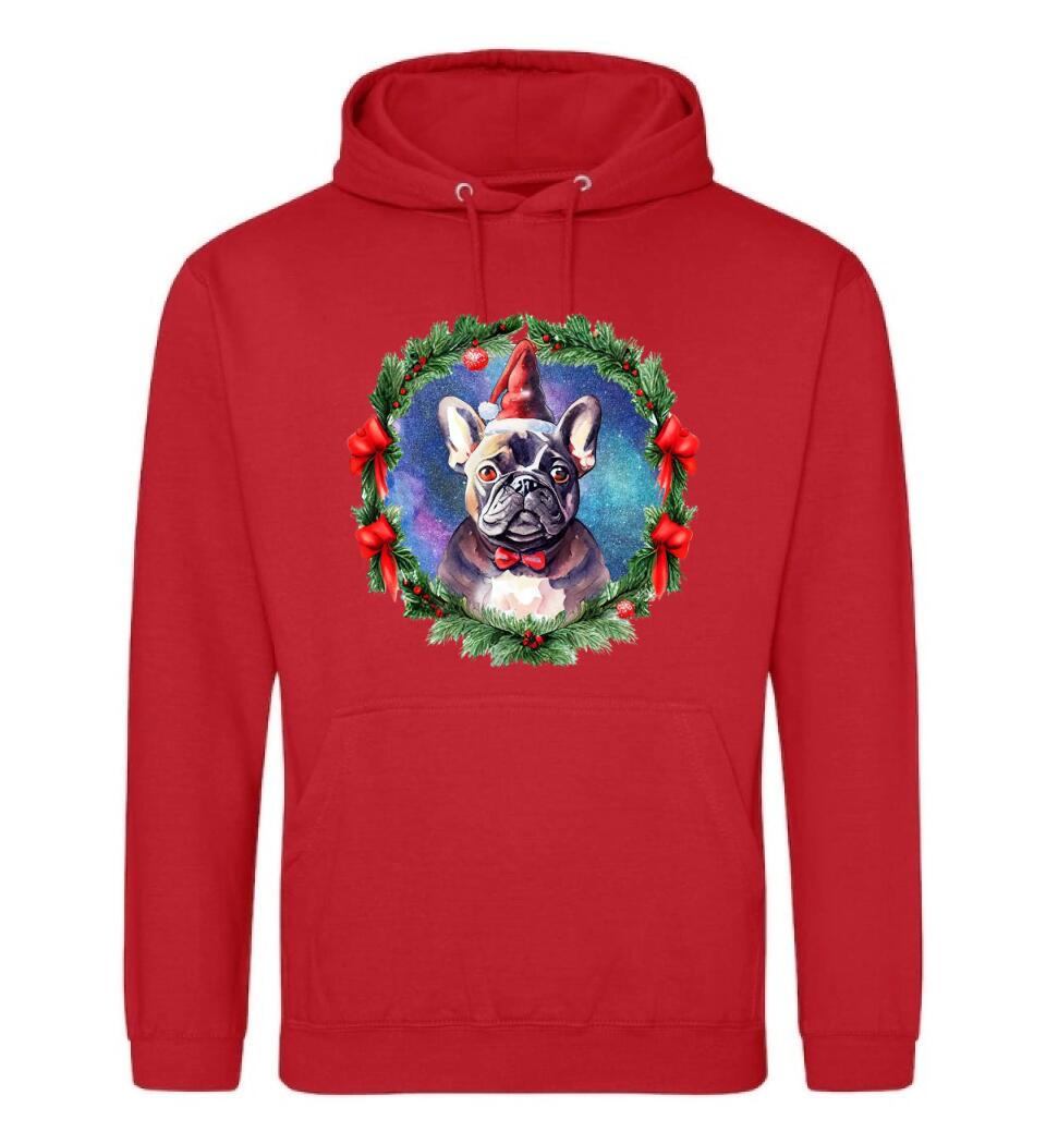 karácsonyi francia buldog