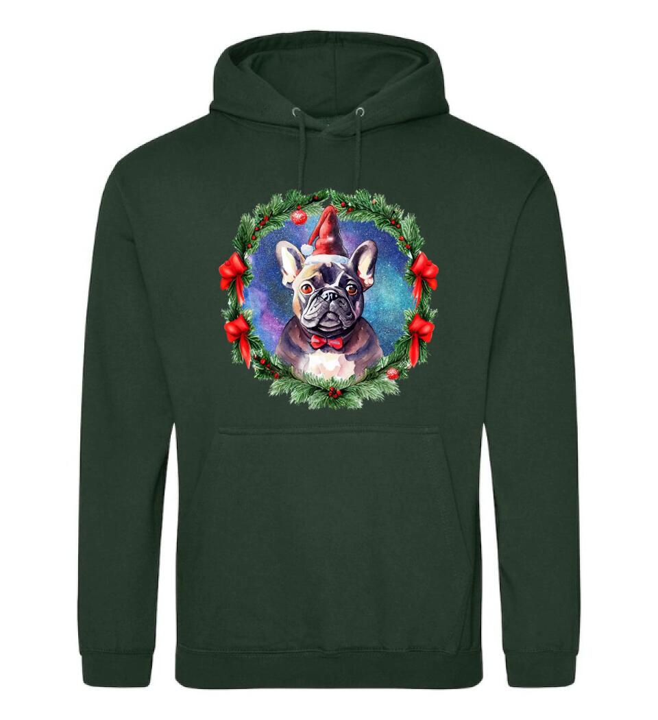 karácsonyi francia buldog