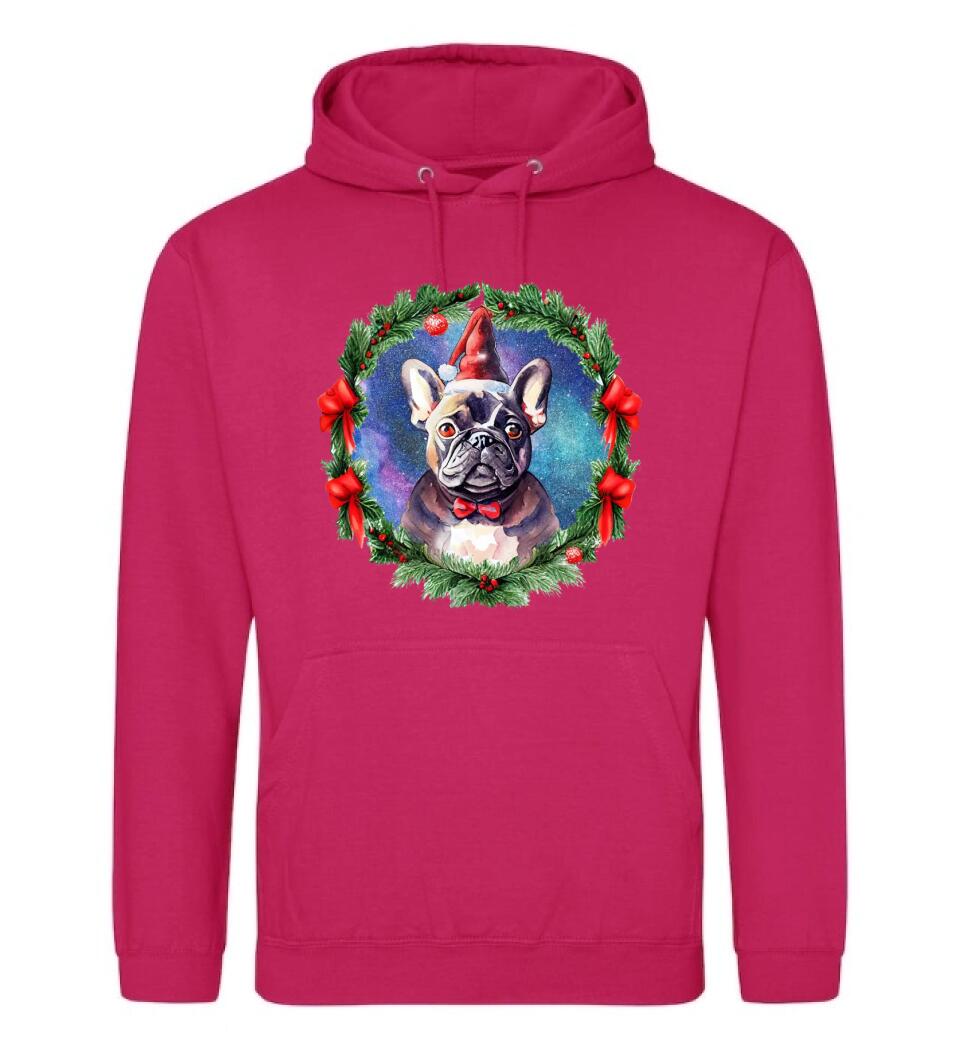 karácsonyi francia buldog