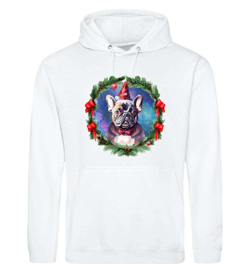 karácsonyi francia buldog