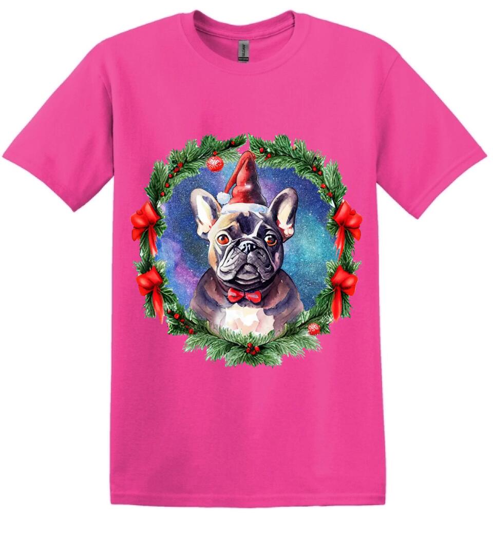 karácsonyi francia buldog