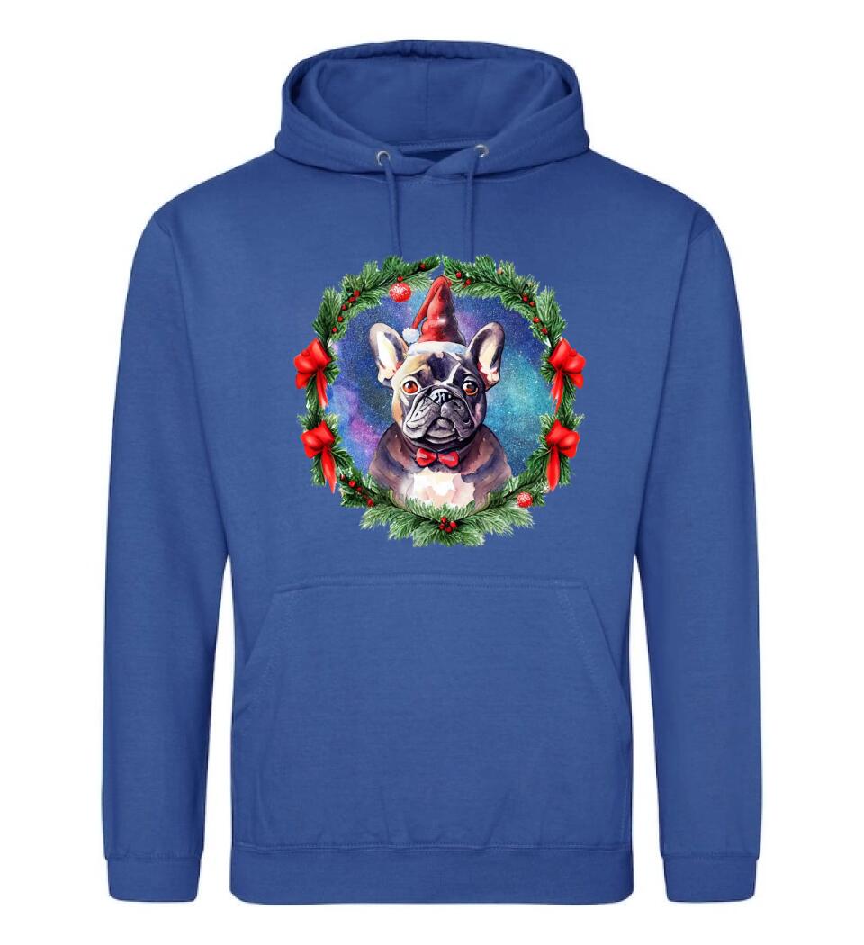 karácsonyi francia buldog