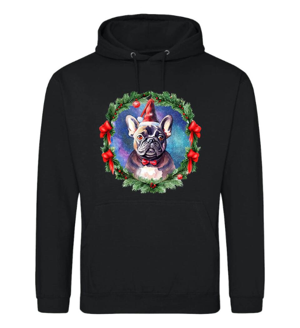 karácsonyi francia buldog